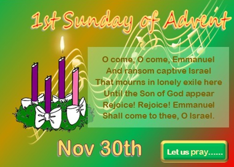 1st sunday of advent